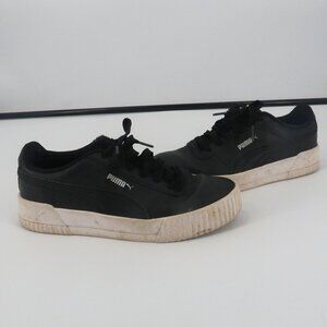 Women's Puma Black Sneakers Size 8